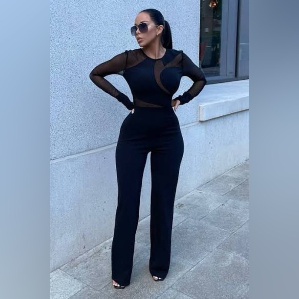 Mesh Baby Jumpsuit